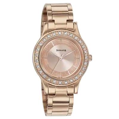 "Sonata Ladies Watch 8123WM03 - Click here to View more details about this Product